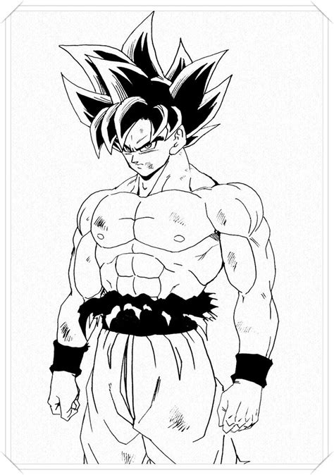 dibujos de anime goku|dibujos de goku para imprimir.